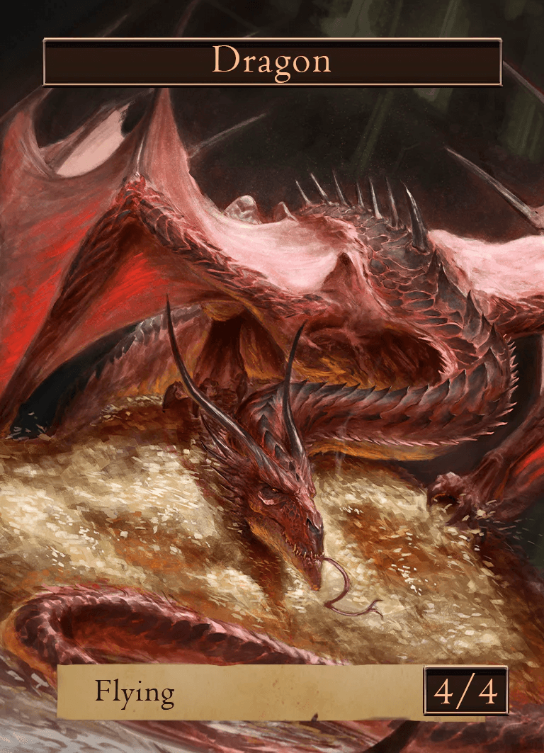 Artist's sample card