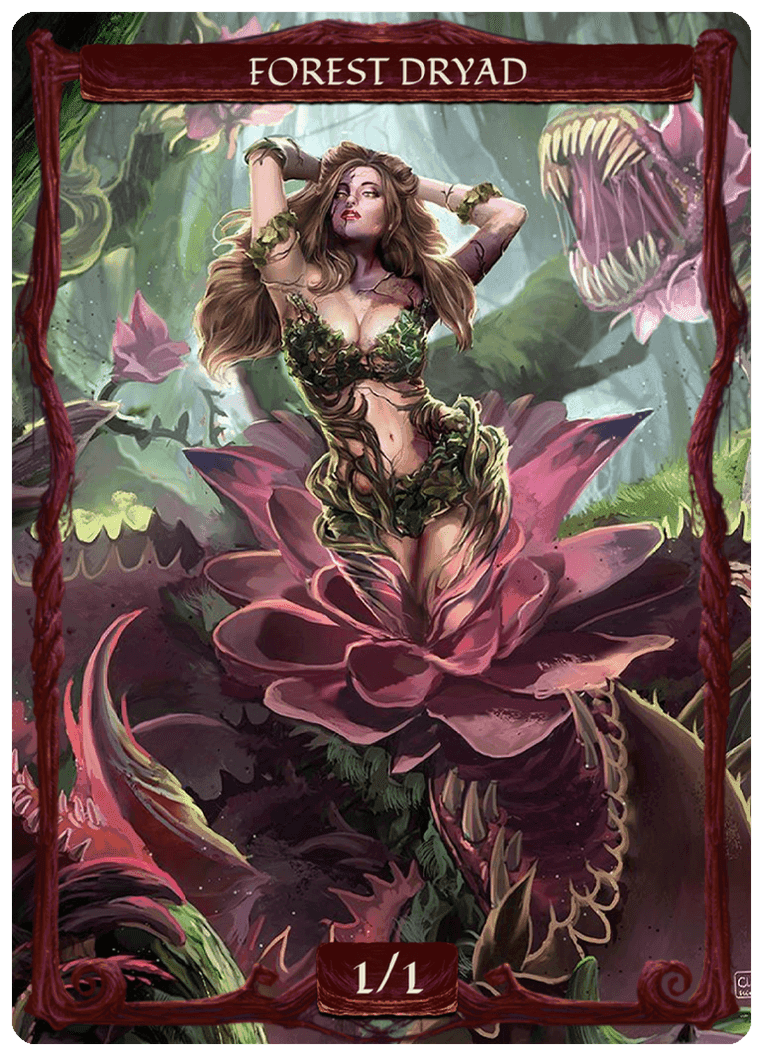 Artist's sample card