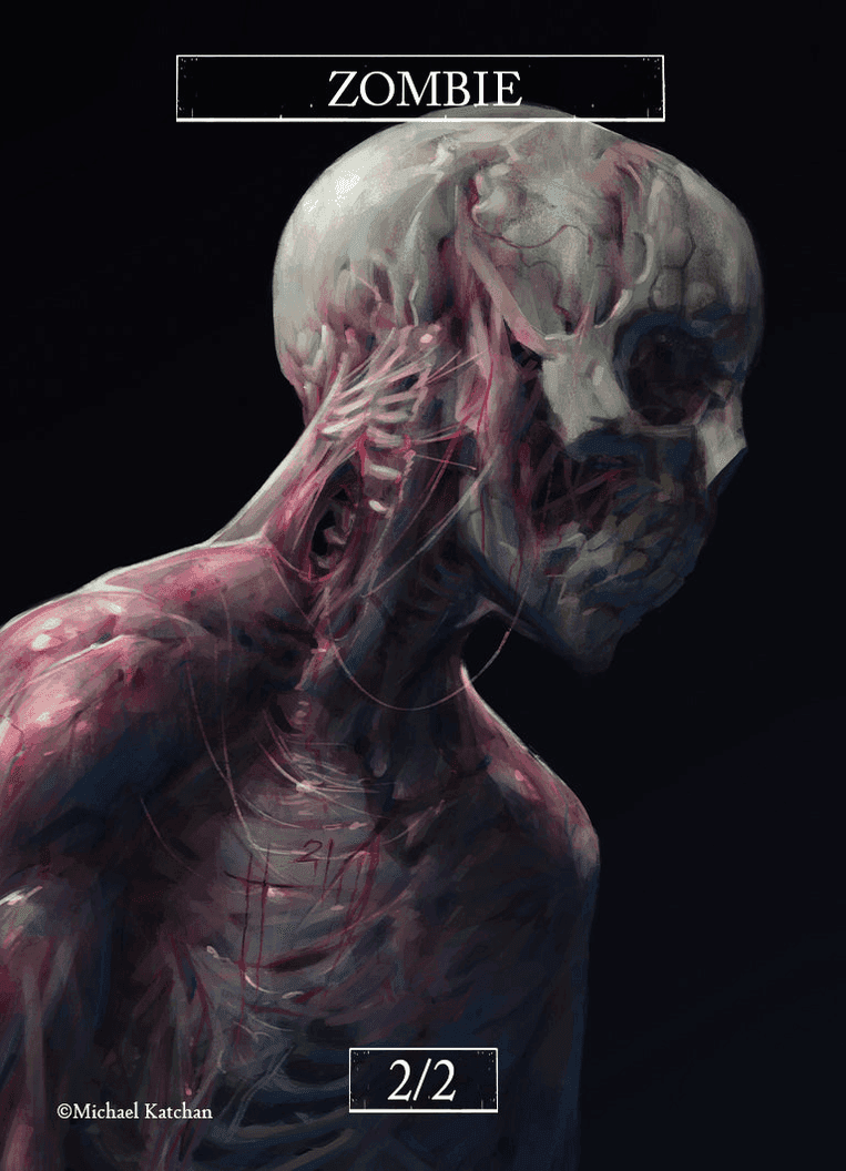 Artist's sample card