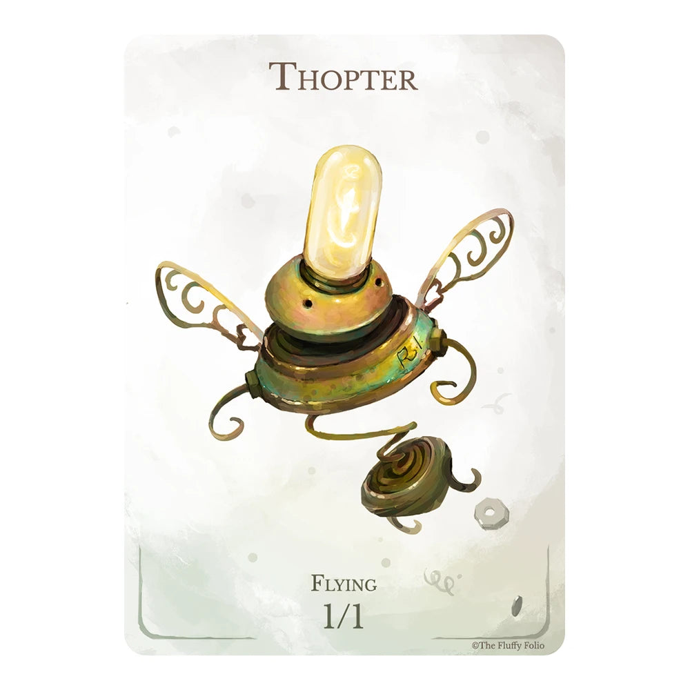 Brass Lightbug Guardian — Thopter 1/1 Flying — Thopter 1/1