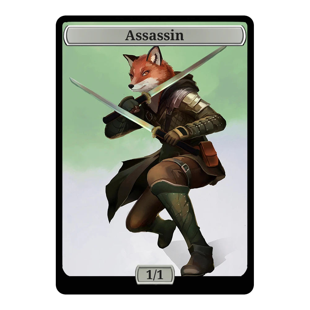 Rogue Fox — Replica — Title + P/T — Assassin 1/1