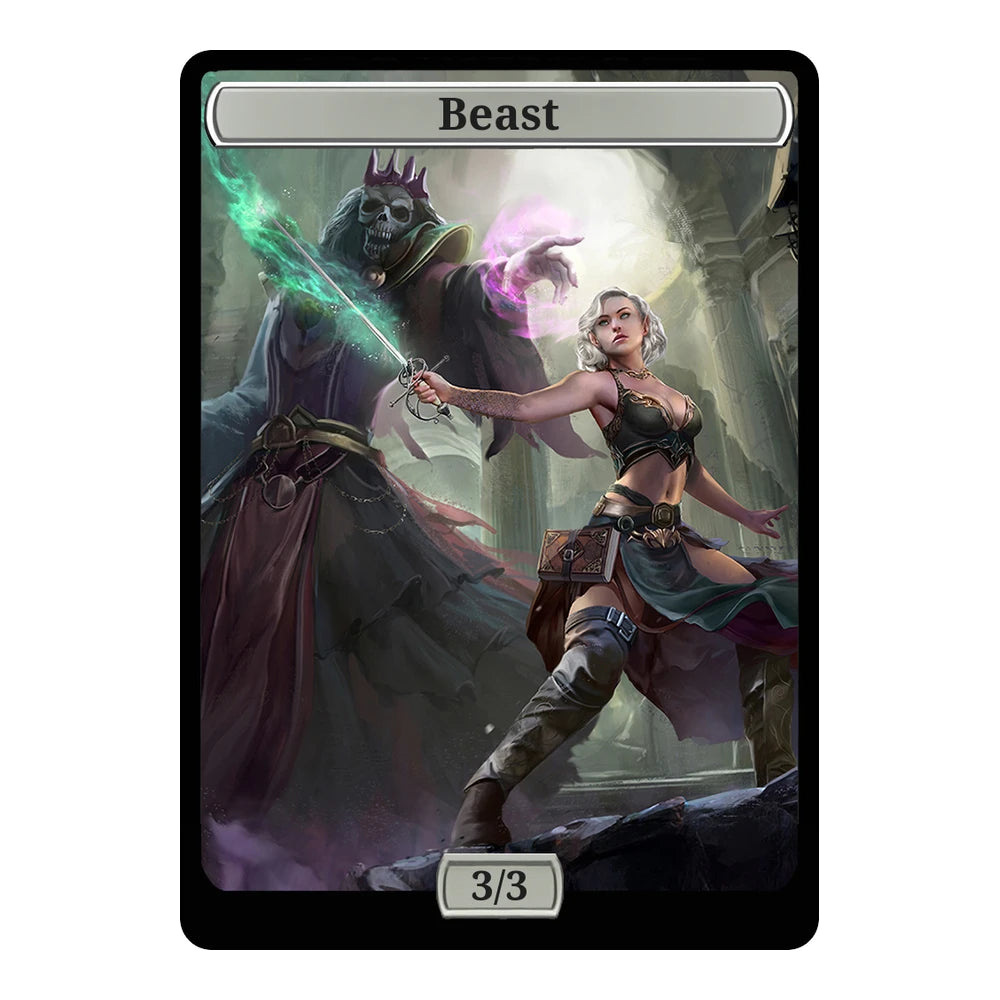 Dungeon Battle — Replica — Title + P/T — Beast 3/3