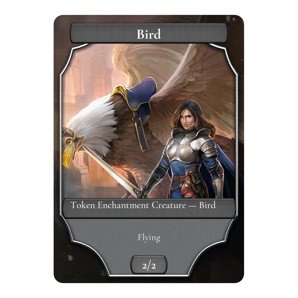 Dusk Rider — Stone Transp — Title + Type Line + P/T + Text Box — Bird 2/2