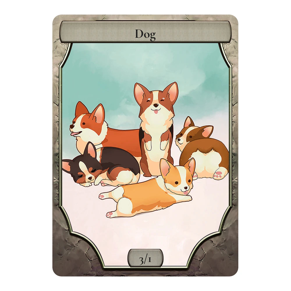 Corgis — Stone Solid — Title + P/T — Dog 3/1