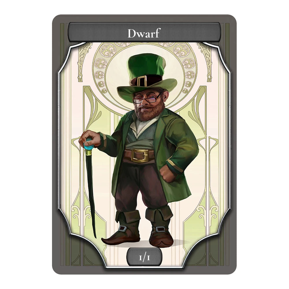 Happy Dwarf — Stone Transp — Title + P/T — Dwarf 1/1