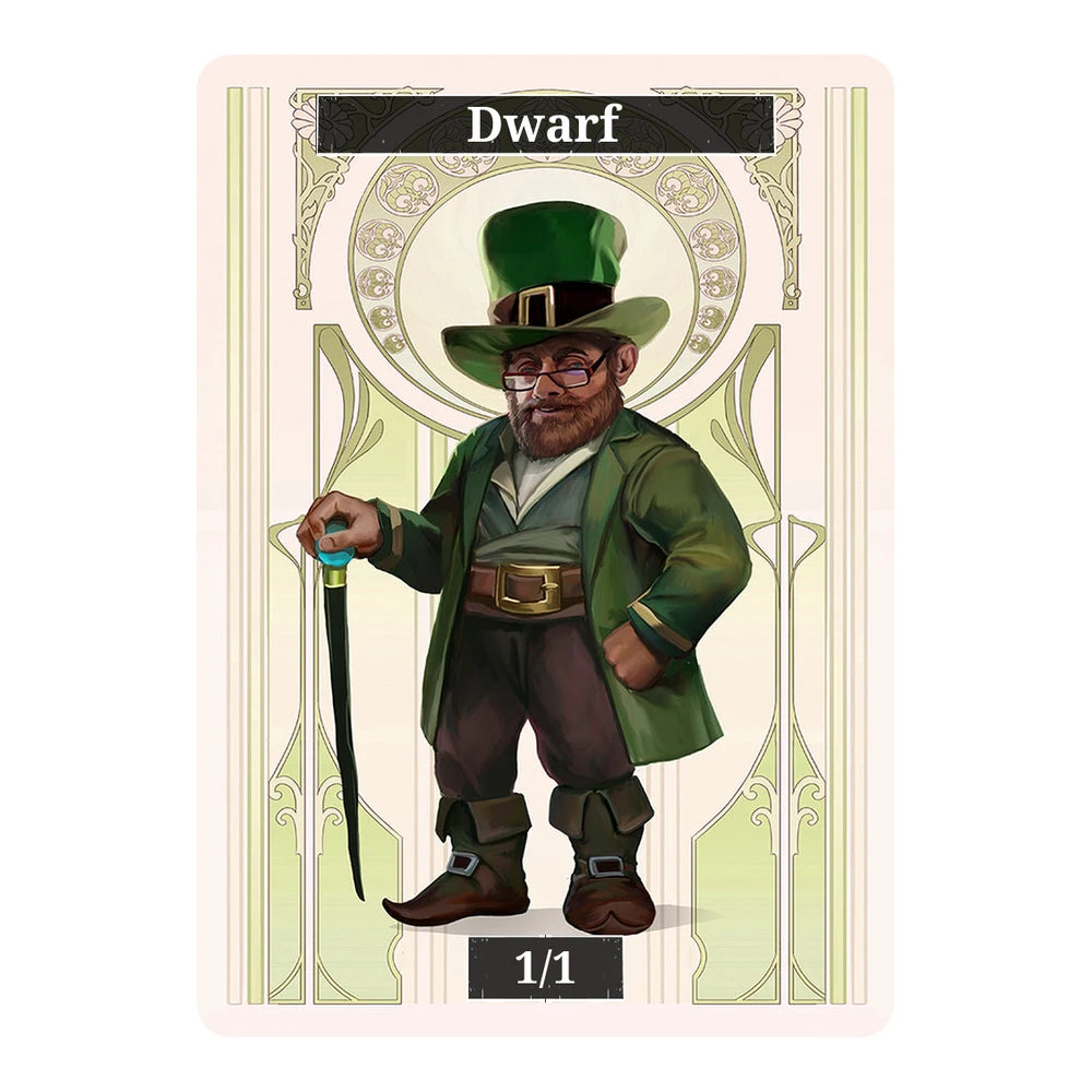 Happy Dwarf — Black Box — Title + P/T — Dwarf 1/1