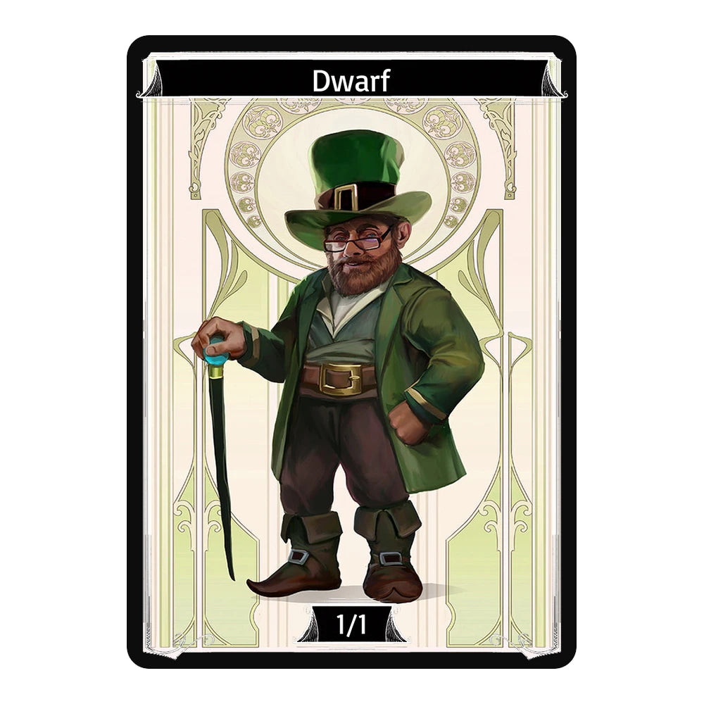 Happy Dwarf — Goth — Title + P/T — Dwarf 1/1