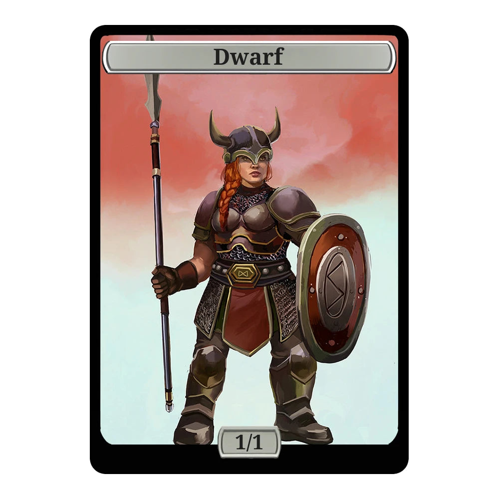 Dwarf Soldier — Replica — Title + P/T — Dwarf 1/1