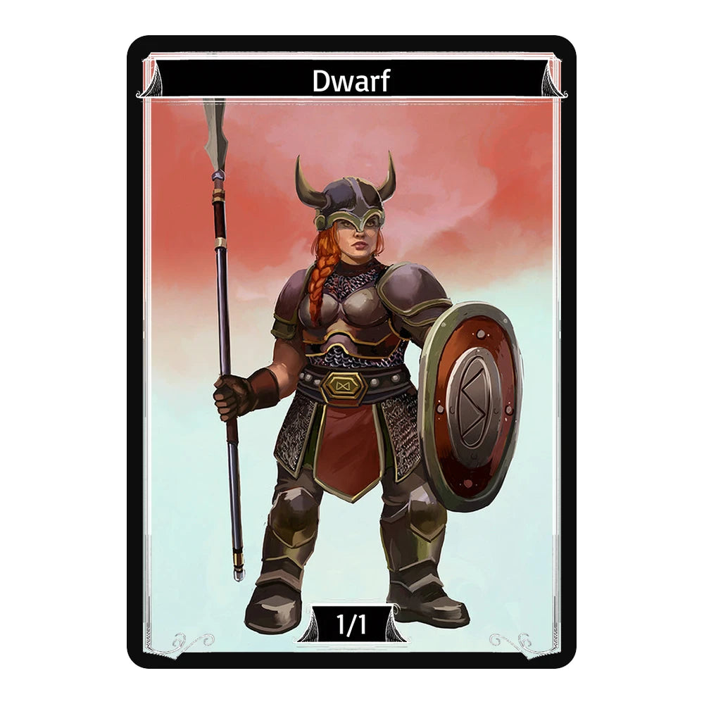 Dwarf Soldier — Goth — Title + P/T — Dwarf 1/1