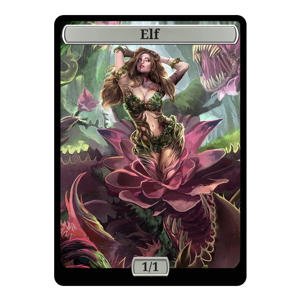 Corrupted Flower — Replica — Title + P/T — Elf 1/1