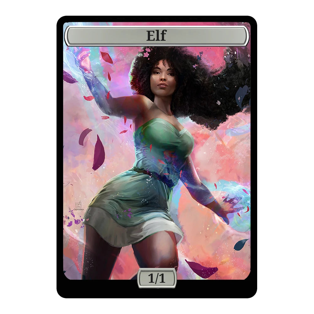 Playing with Colors — Replica — Title + P/T — Elf 1/1