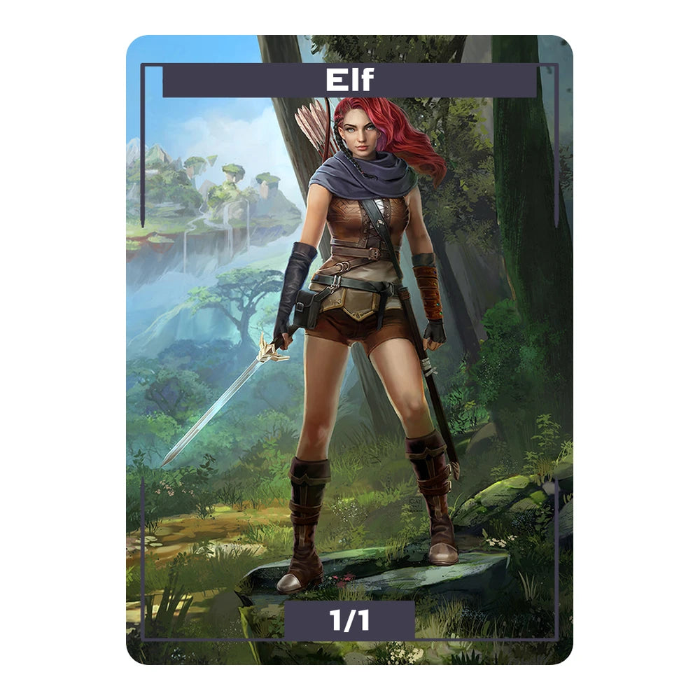 The Explorer — Future — Title + P/T — Elf 1/1