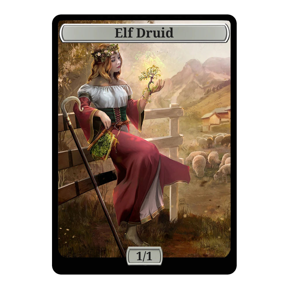 The Mystical Shepherd — Replica — Title + P/T — Elf Druid 1/1