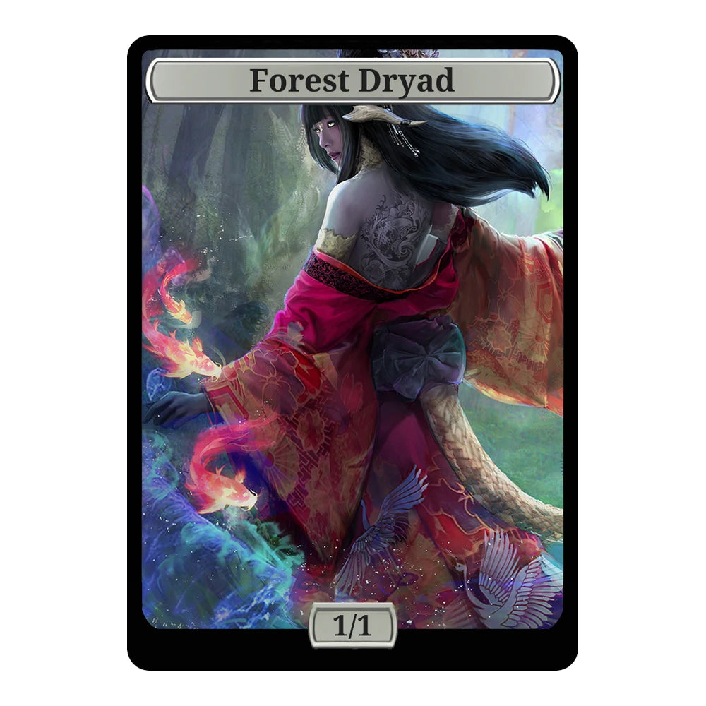 Geisha — Replica — Title + P/T — Forest Dryad 1/1