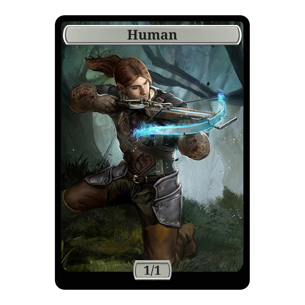 Power Shot — Replica — Title + P/T — Human 1/1