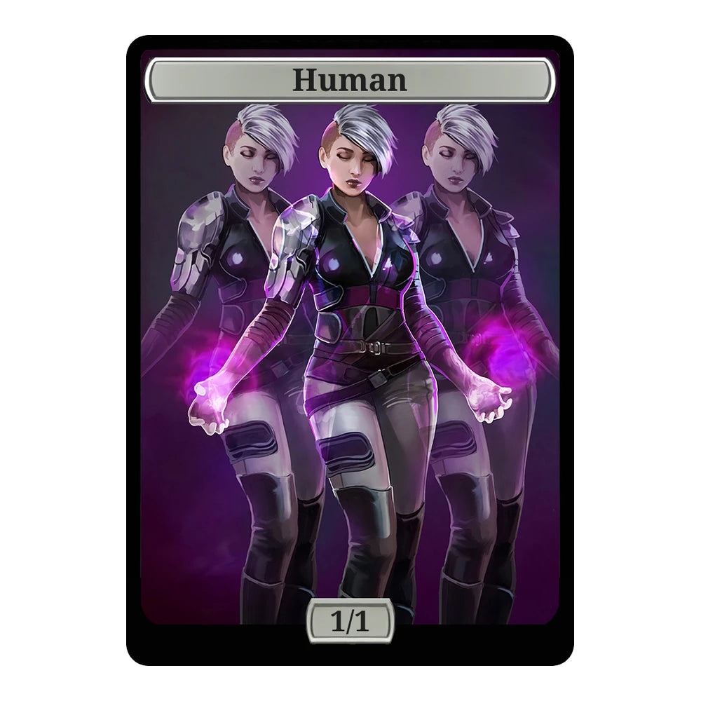 Cyber Control — Replica — Title + P/T — Human 1/1