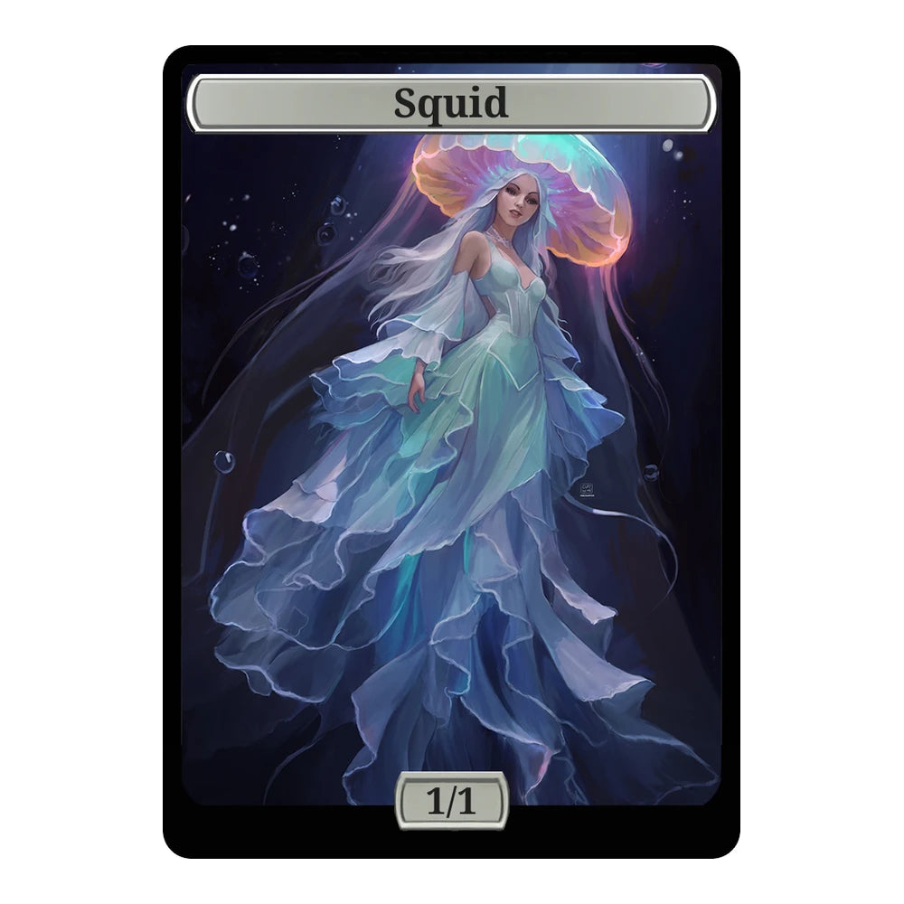 Luminescent Jellyfish Maiden — Replica — Title + P/T — Squid 1/1