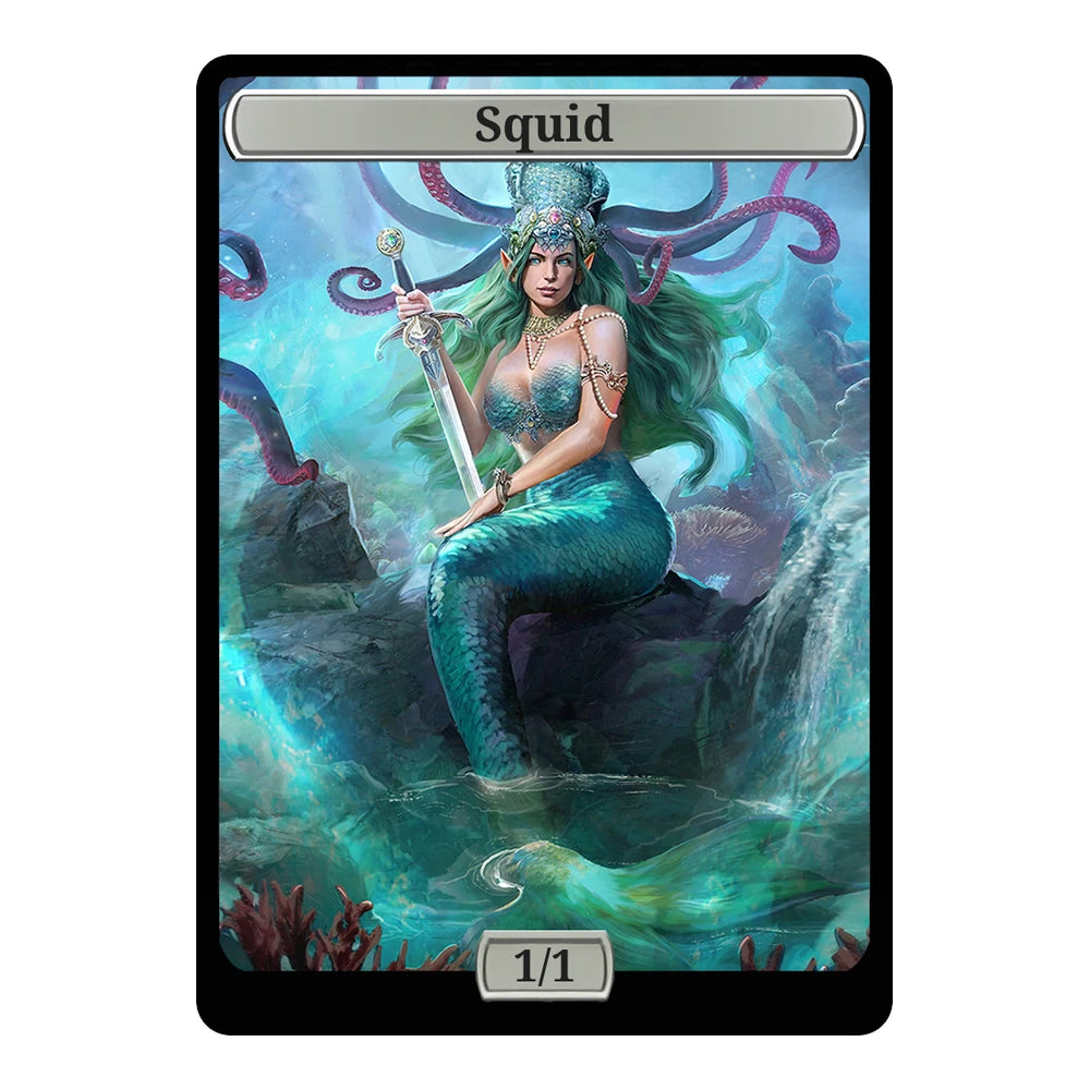 A Mermaid's Dream — Replica — Title + P/T — Squid 1/1