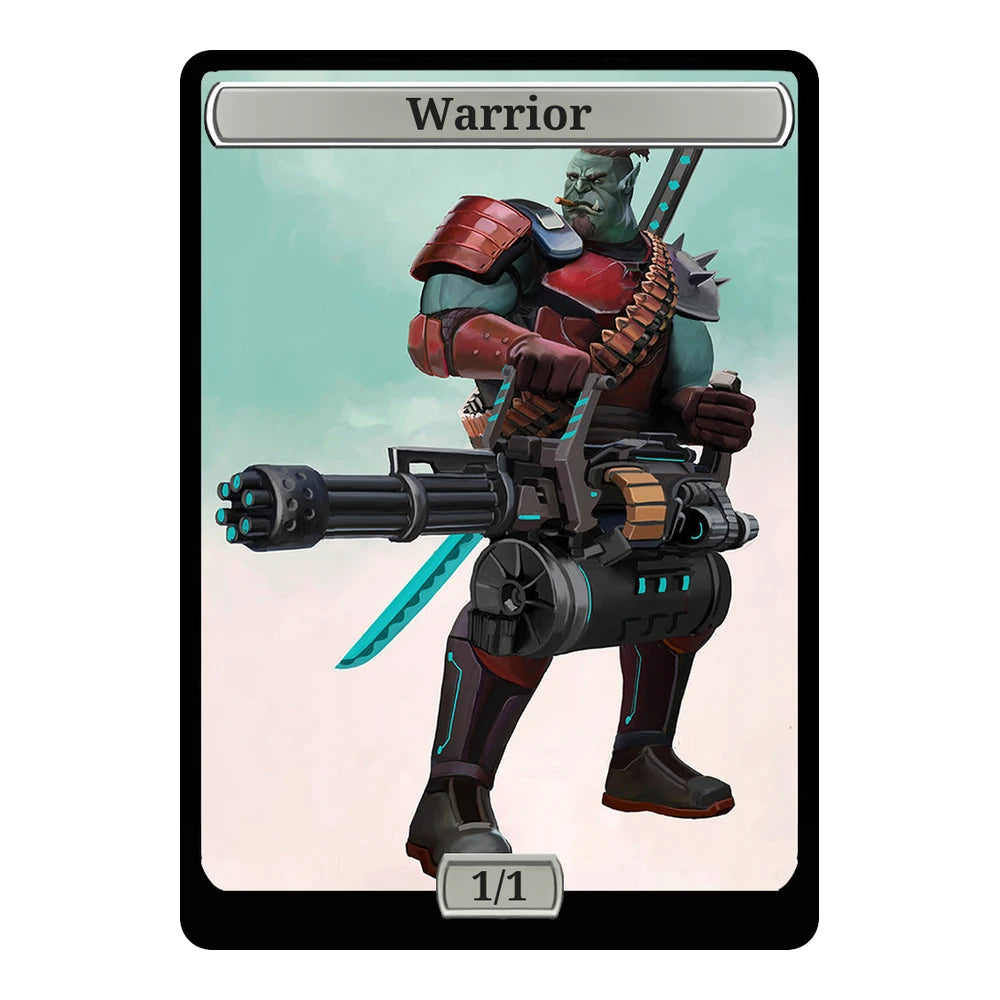 Machinegun Orc — Replica — Title + P/T — Warrior 1/1
