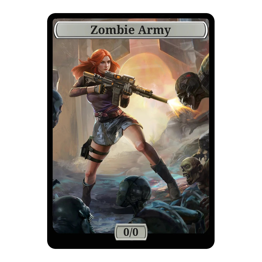 Sci Fi Battle Shooter — Replica — Title + P/T — Zombie Army 0/0