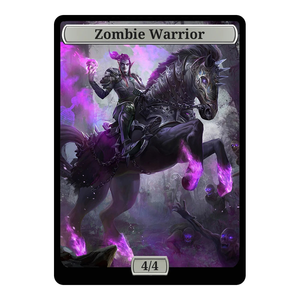 Rider of the Night — Replica — Title + P/T — Zombie Warrior 4/4
